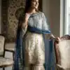Blue Fendy Silk Embroider Work Salwar Suit