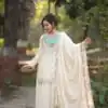 WW G 6000 Off White Viscous Chinon Salwar Suit with Lace Work & Embroidery Work. Exclusive Offer ₹2499. Delivery 4-6 Working Days. Shop now. | Jump Suits, Salwar suit, Casual Suits, Creative suits, Designer Suits, Palazzo Suits, Party Wear Suits, Patiala Suits, Straight Suits