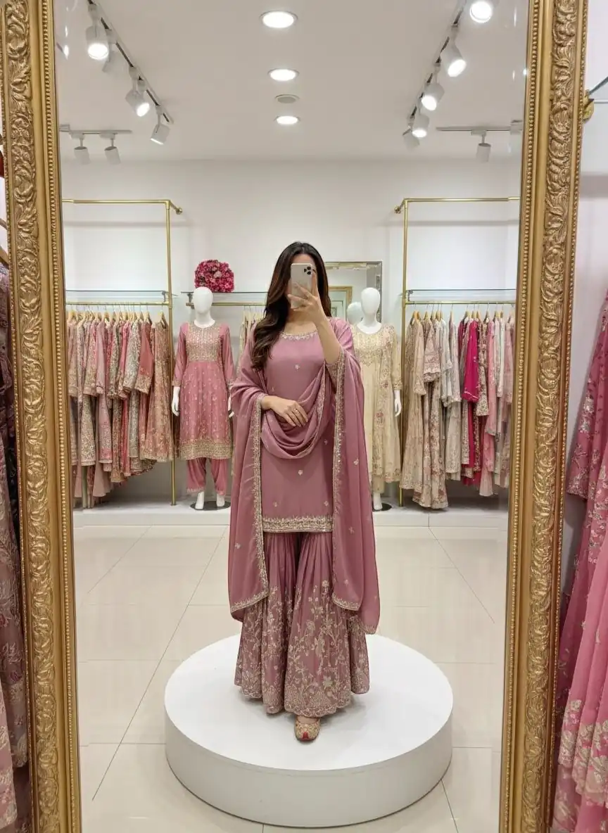 WW 1168 Onion Color Chinon Silk Salwar Suit with Embroidery Work. Online Get it for ₹2099. Delivery 4-6 Working Days. Shop now. | Jump Suits, Salwar suit, Casual Suits, Creative suits, Designer Suits, Palazzo Suits, Party Wear Suits, Patiala Suits, Straight Suits