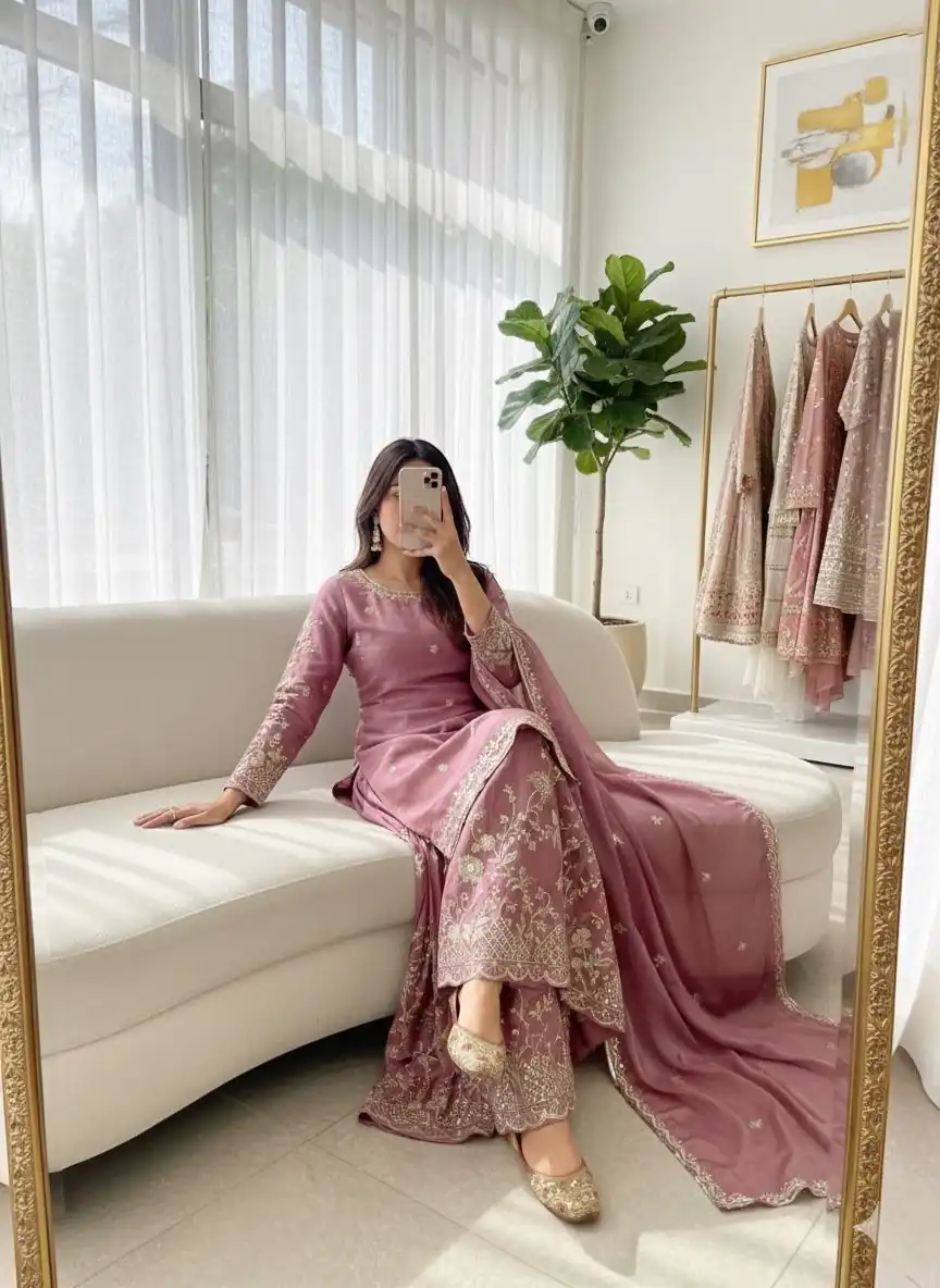 WW 1168 Onion Color Chinon Silk Salwar Suit with Embroidery Work. Online Get it for ₹2099. Delivery 4-6 Working Days. Shop now. | Jump Suits, Salwar suit, Casual Suits, Creative suits, Designer Suits, Palazzo Suits, Party Wear Suits, Patiala Suits, Straight Suits