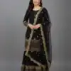 ZF 250 Black Color Faux Georgette Embroidery Sequence Work Sharara Suit Wedding, Party, Festive, Events Etc. Expected Delivery 4-6 Working Days @2099/- | Jump Suits, Salwar suit, Casual Suits, Creative suits, Designer Suits, Palazzo Suits, Party Wear Suits, Patiala Suits, Straight Suits