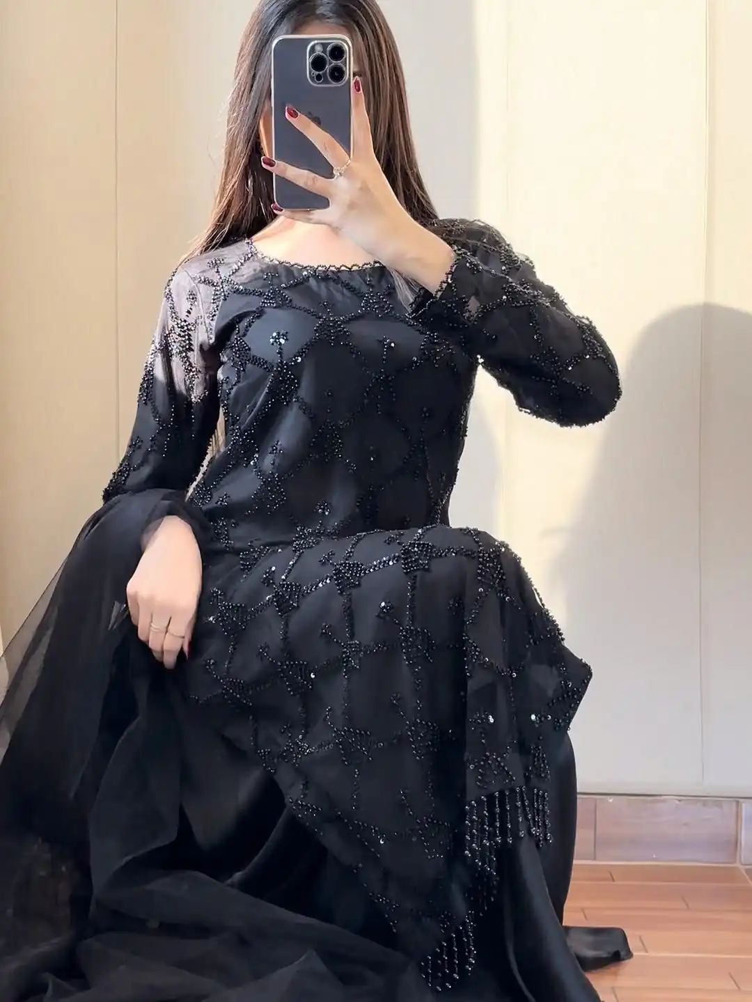 DB 34 Black Soft Net Salwar Suit. Perfect for Wedding, Party, Ganesh Chaturthi, Anniversary, Ethnic Day – Grab it for ₹1999. Delivery 4-6 Working Days | Jump Suits, Salwar suit, Casual Suits, Creative suits, Designer Suits, Palazzo Suits, Party Wear Suits, Patiala Suits, Straight Suits