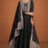 FC 9577 Black Color Vichitra Salwar Suit with Embroidery Work. Available at ₹2649 only. Delivery 4-6 Working Days. Shop now. | Jump Suits, Salwar suit, Casual Suits, Creative suits, Designer Suits, Palazzo Suits, Party Wear Suits, Patiala Suits, Straight Suits