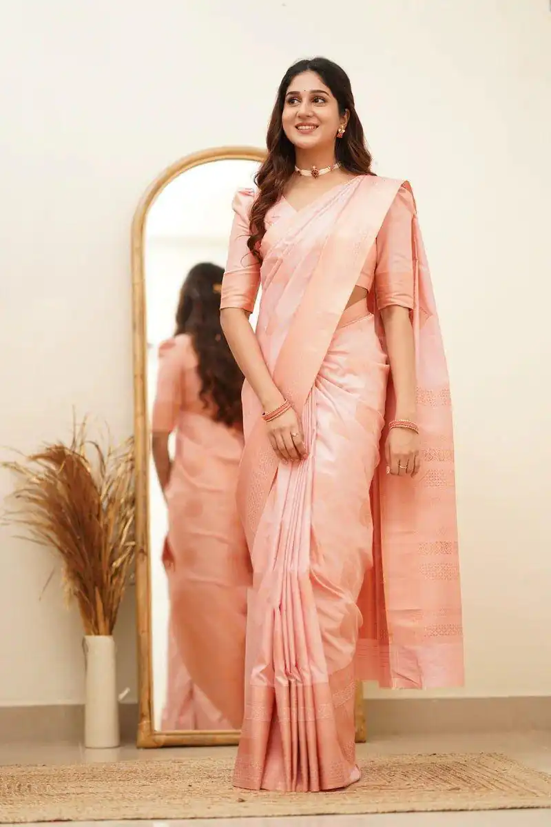 KP 6015 Light Pink Soft Lichi Silk Saree with Lace Border & Lace Work. Special Price ₹1349. Delivery 4-6 Working Days. Shop now. | Sarees, Bollywood Sarees, Creative Sarees, Designer Sarees, Embroidered Sarees, Ethnic Saree, Modern Digital sarees, Party Wear Sarees