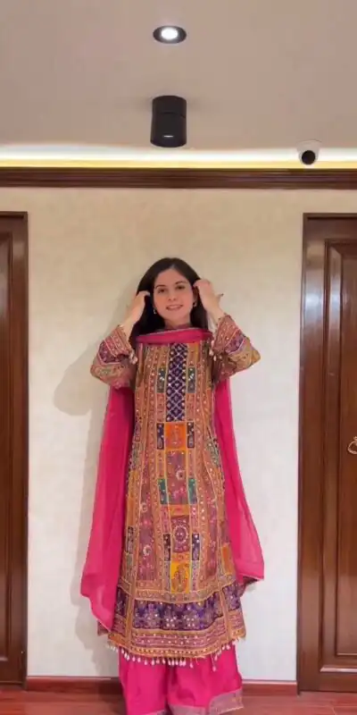 ST 113 Pink Georgette Salwar Suit Perfect for Wedding, Party, Lohri, Pooja, Cultural Events – . Get it for ₹1899. Delivery 4-6 Working Days. Shop n | Jump Suits, Salwar suit, Casual Suits, Creative suits, Designer Suits, Palazzo Suits, Party Wear Suits, Patiala Suits, Straight Suits