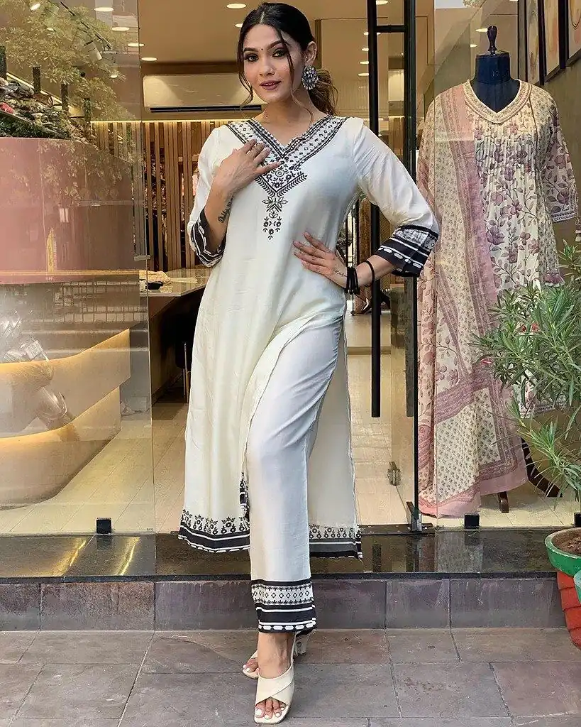 DC G20 White in Maslin Digital Print Salwar Suit . Wedding, Party, Festive, Events, Introductory Price ₹1549. Delivery 4-6 Working Days. Shop now. | Jump Suits, Salwar suit, Casual Suits, Creative suits, Designer Suits, Palazzo Suits, Party Wear Suits, Patiala Suits, Straight Suits