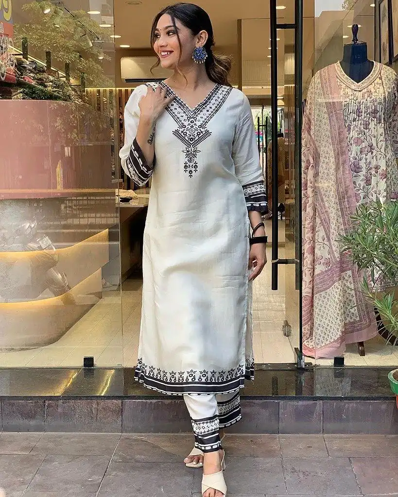 DC G20 White in Maslin Digital Print Salwar Suit . Wedding, Party, Festive, Events, Introductory Price ₹1549. Delivery 4-6 Working Days. Shop now. | Jump Suits, Salwar suit, Casual Suits, Creative suits, Designer Suits, Palazzo Suits, Party Wear Suits, Patiala Suits, Straight Suits