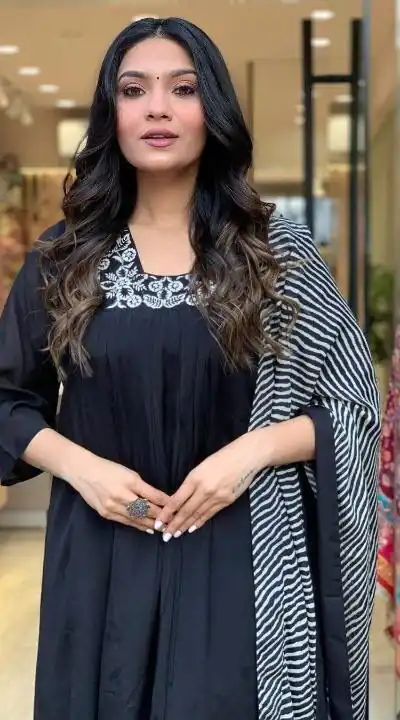 DC G46 Black in Maslin Digital Print Salwar Suit . Wedding, Party, Festive, Events, Introductory Price ₹1699. Delivery 4-6 Working Days. Shop now. | Jump Suits, Salwar suit, Casual Suits, Creative suits, Designer Suits, Palazzo Suits, Party Wear Suits, Patiala Suits, Straight Suits