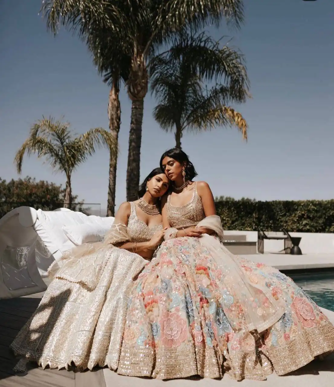 KF 1432 Cream | Color Georgette Lehenga Choli with Embroidery Work. Available at ₹3099 only. Delivery 4-6 Working Days. Shop now. | Lehenga, Bollywood Lehenga, Creative Lehenga, Designer Lehenga, Embroidered Lehenga, Party Wear Lehenga