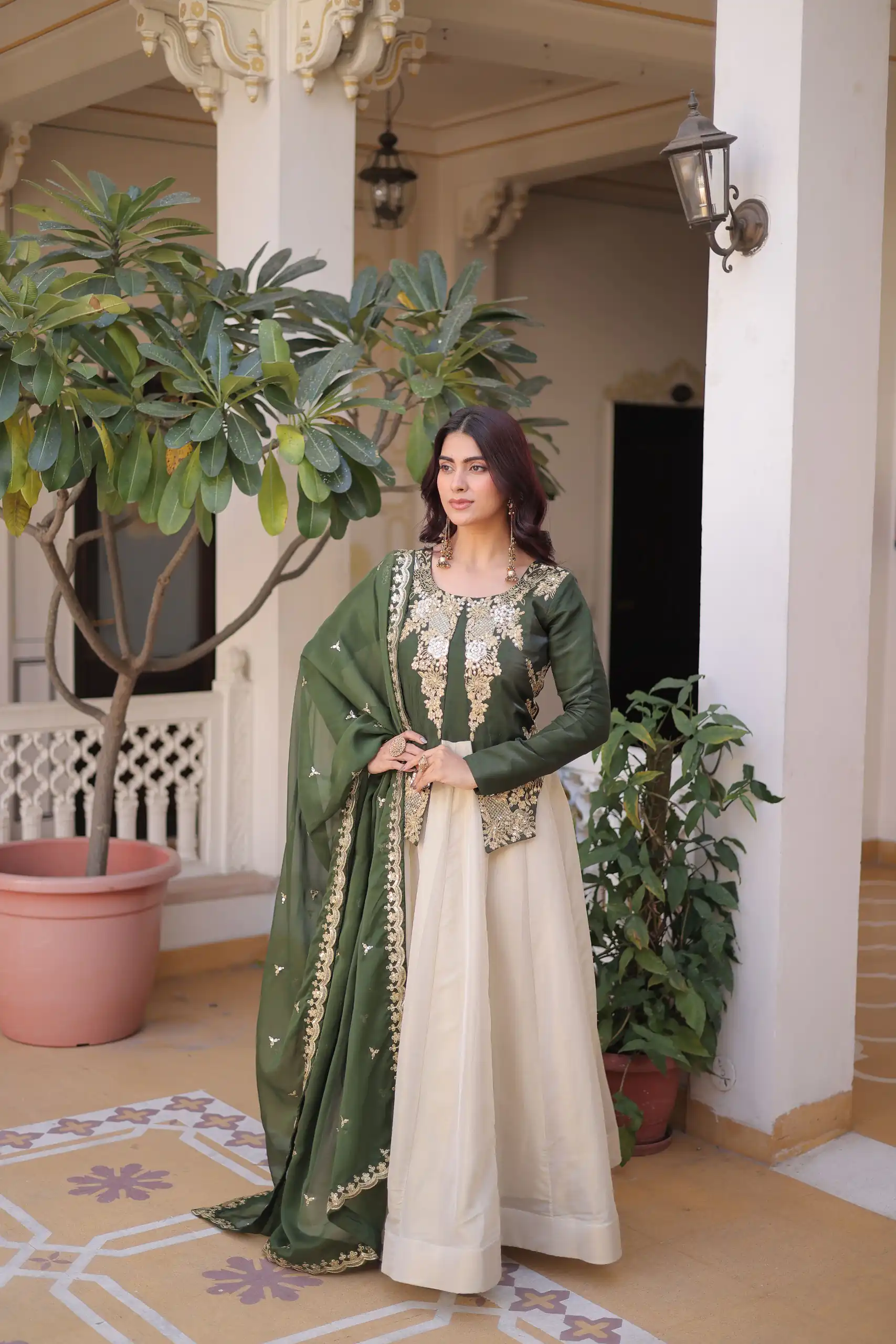 KA 1231 Green in Glass Roman Sequins Work & Embroidery Work Gown . Affordable Price ₹2399. Delivery 4-6 Working Days. Shop now. | Gowns, Bollywood Gowns, Creative Gowns, Designer Gowns, Embroidered Gowns, Party Wear Gowns