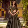 LNB 1900 Grey Color Chettinad Cotton Chex Zari Work Lehenga Choli . Now at just ₹3249. Delivery 4-6 Working Days. Shop now. | Lehenga, Bollywood Lehenga, Creative Lehenga, Designer Lehenga, Embroidered Lehenga, Party Wear Lehenga