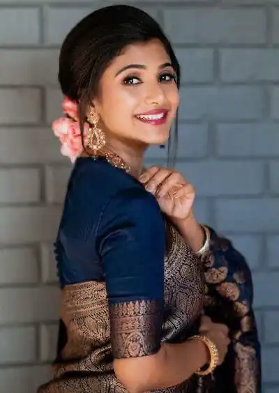 KP 4063 Navy Blue Soft Lichi Silk Saree with Lace Work & Lace Border. Affordable Price ₹1349. Delivery 4-6 Working Days. Shop now. | Sarees, Bollywood Sarees, Creative Sarees, Designer Sarees, Embroidered Sarees, Ethnic Saree, Modern Digital sarees, Party Wear Sarees