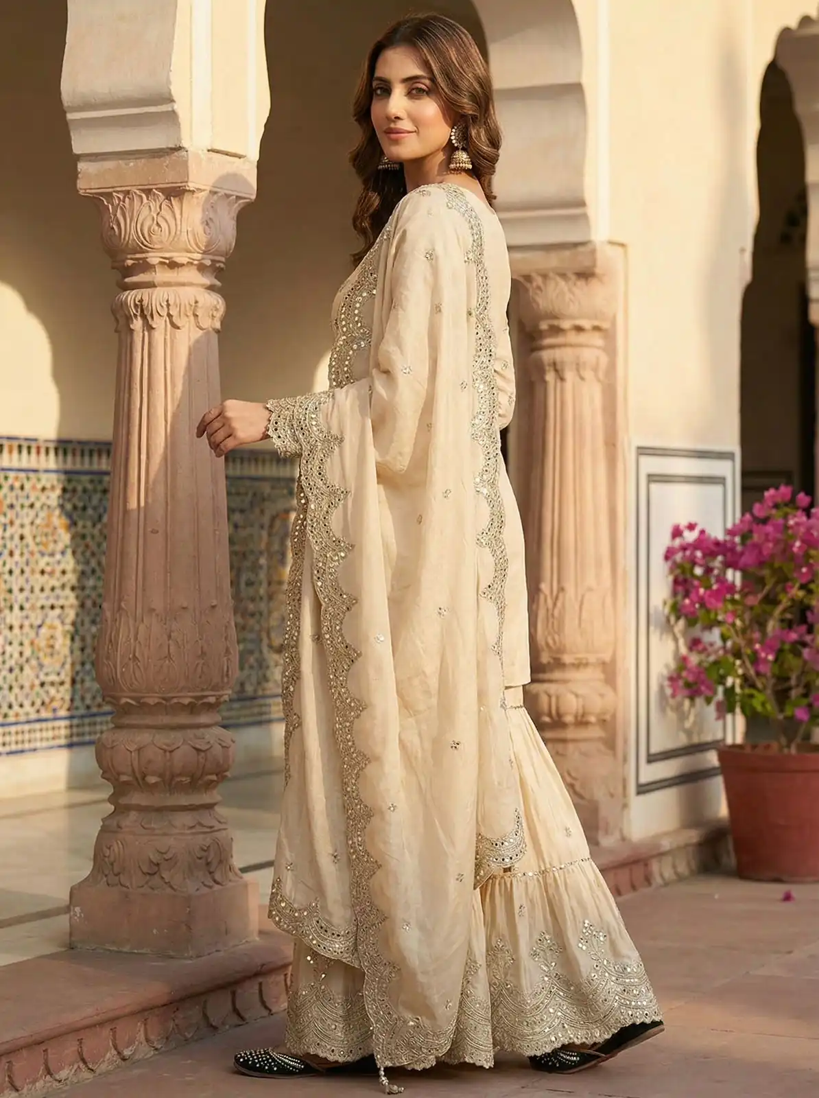 MF 459 Off White Chinon Silk Sequence Work Salwar Suit. Online Affordable Price ₹2549. Delivery 4-6 Working Days. Shop now. | Jump Suits, Salwar suit, Casual Suits, Creative suits, Designer Suits, Palazzo Suits, Party Wear Suits, Patiala Suits, Straight Suits