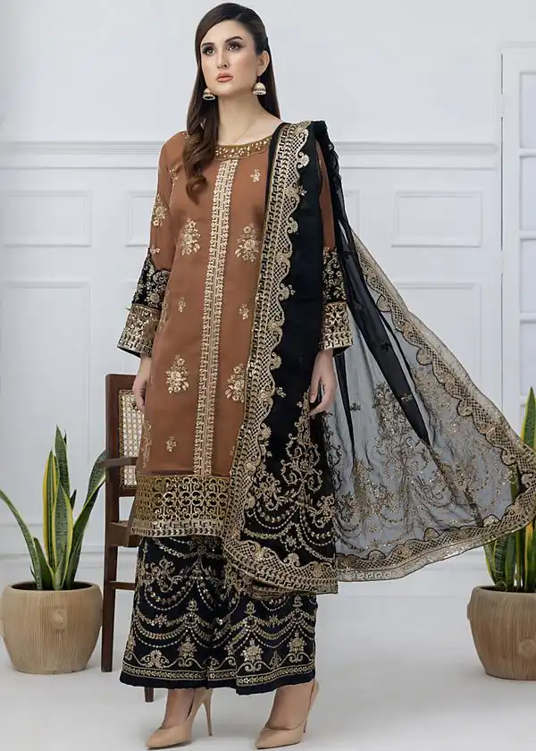 ST 1161 Orange Nylon Twil Net Salwar Suit with Embroidery Work. Available at ₹2149 only. Delivery 4-6 Working Days. Shop now. | Jump Suits, Salwar suit, Casual Suits, Creative suits, Designer Suits, Palazzo Suits, Party Wear Suits, Patiala Suits, Straight Suits