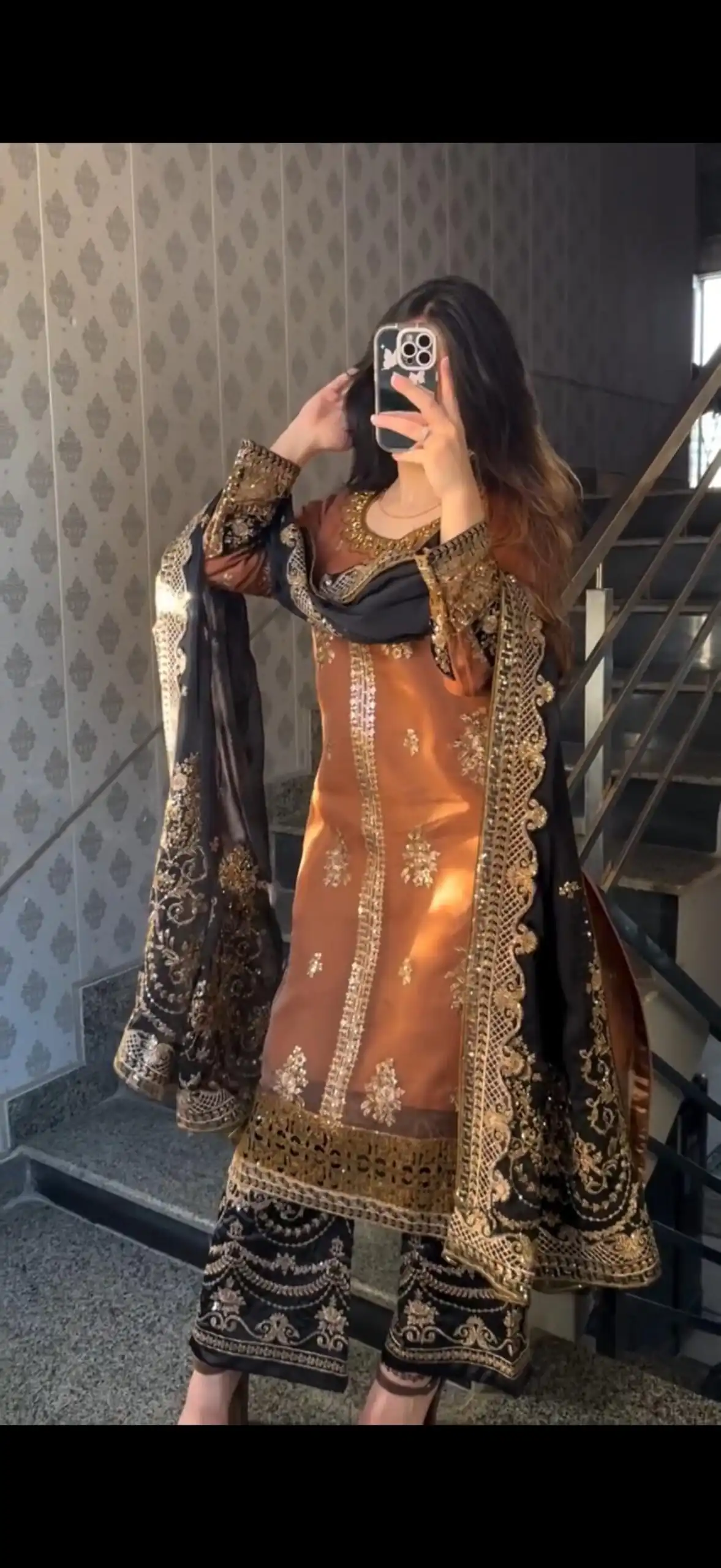 ST 1161 Orange Nylon Twil Net Salwar Suit with Embroidery Work. Available at ₹2149 only. Delivery 4-6 Working Days. Shop now. | Jump Suits, Salwar suit, Casual Suits, Creative suits, Designer Suits, Palazzo Suits, Party Wear Suits, Patiala Suits, Straight Suits