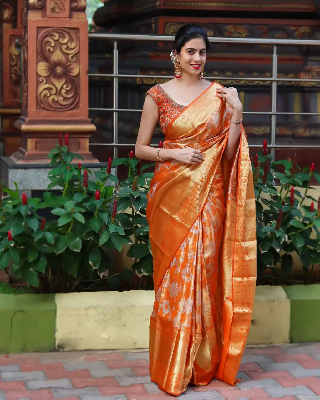 ES 8258 Orange Color Soft Lichi Silk Saree with Lace Border & Lace Work. Best Price ₹1449. Delivery 4-6 Working Days. Shop now. | Sarees, Bollywood Sarees, Creative Sarees, Designer Sarees, Embroidered Sarees, Ethnic Saree, Modern Digital sarees, Party Wear Sarees