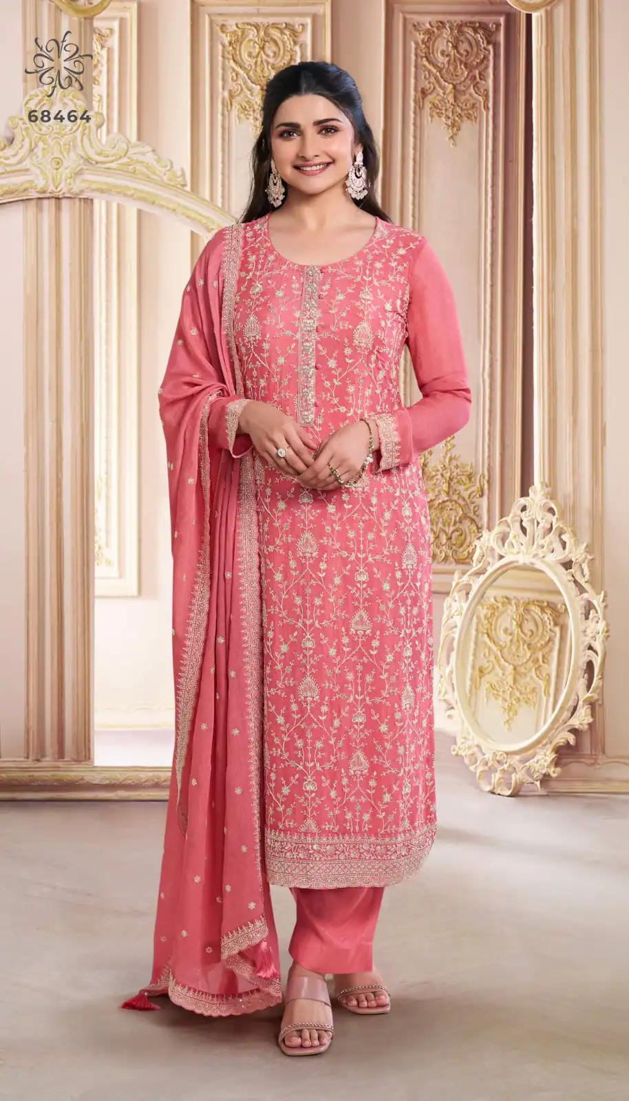 DSV 68461 Peach in Chinon Zari Work & Embroidery Work Salwar Suit . Grab it for ₹2149. Delivery 4-6 Working Days. Shop now. | Jump Suits, Salwar suit, Casual Suits, Creative suits, Designer Suits, Palazzo Suits, Party Wear Suits, Patiala Suits, Straight Suits