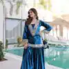 Z 111 Blue in Color 9000 Velvet. Mirror Work & Embroidery Work Salwar Suit Get it for ₹1999. Delivery 4-6 Working Days. Shop now. | Jump Suits, Salwar suit, Casual Suits, Creative suits, Designer Suits, Palazzo Suits, Party Wear Suits, Patiala Suits, Straight Suits