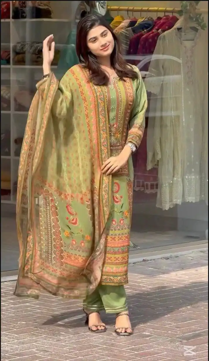 ST 236 Pista Faux Georgette Salwar Suit Perfect for Wedding, Party, Family Gatherings, Sangeet, Housewarming – . Affordable Price ₹1849. Days | Jump Suits, Salwar suit, Casual Suits, Creative suits, Designer Suits, Palazzo Suits, Party Wear Suits, Patiala Suits, Straight Suits