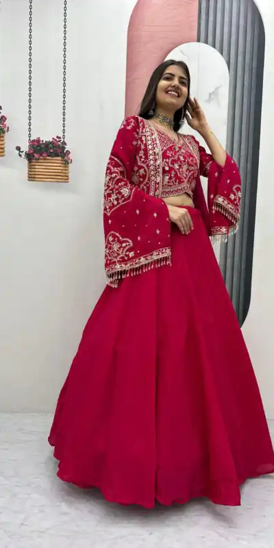 PC 565 Pink Color Chinon silk Lehenga Choli with Cut Work. Special Online Price ₹3049. Delivery 4-6 Working Days. Shop now. | Lehenga, Bollywood Lehenga, Creative Lehenga, Designer Lehenga, Embroidered Lehenga, Party Wear Lehenga