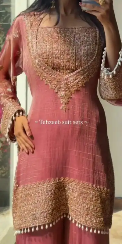 SR 1705 Pink Pista Fendy Silk Salwar Suit Perfect for Wedding, Party, Cultural Events, Sangeet, Housewarming – . Grab it for ₹2449. Delivery 4-6 Working Da | Jump Suits, Salwar suit, Casual Suits, Creative suits, Designer Suits, Palazzo Suits, Party Wear Suits, Patiala Suits, Straight Suits