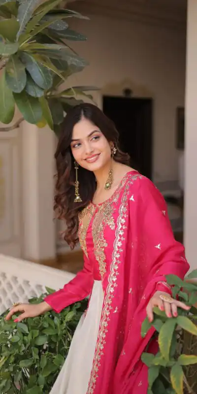 KA 1231 Pink in Glass Roman Sequins Work & Embroidery Work Gown . Affordable Price ₹2399. Delivery 4-6 Working Days. Shop now. | Gowns, Bollywood Gowns, Creative Gowns, Designer Gowns, Embroidered Gowns, Party Wear Gowns