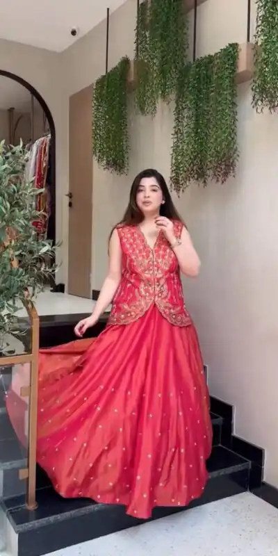 PC 554 Pink Color Simar Lehenga Choli with Embroidery Work. Online Exclusive Offer ₹3149. Delivery 4-6 Working Days. Shop now. | Lehenga, Bollywood Lehenga, Creative Lehenga, Designer Lehenga, Embroidered Lehenga, Party Wear Lehenga