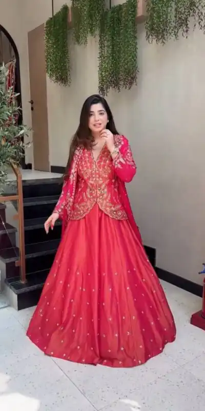 PC 554 Pink Color Simar Lehenga Choli with Embroidery Work. Online Exclusive Offer ₹3149. Delivery 4-6 Working Days. Shop now. | Lehenga, Bollywood Lehenga, Creative Lehenga, Designer Lehenga, Embroidered Lehenga, Party Wear Lehenga