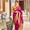 KP 6001 Pink in Soft Lichi Silk Lace Border & Lace Work Saree . Exclusive Offer ₹1399. Delivery 4-6 Working Days. Shop now. | Sarees, Bollywood Sarees, Creative Sarees, Designer Sarees, Embroidered Sarees, Ethnic Saree, Modern Digital sarees, Party Wear Sarees