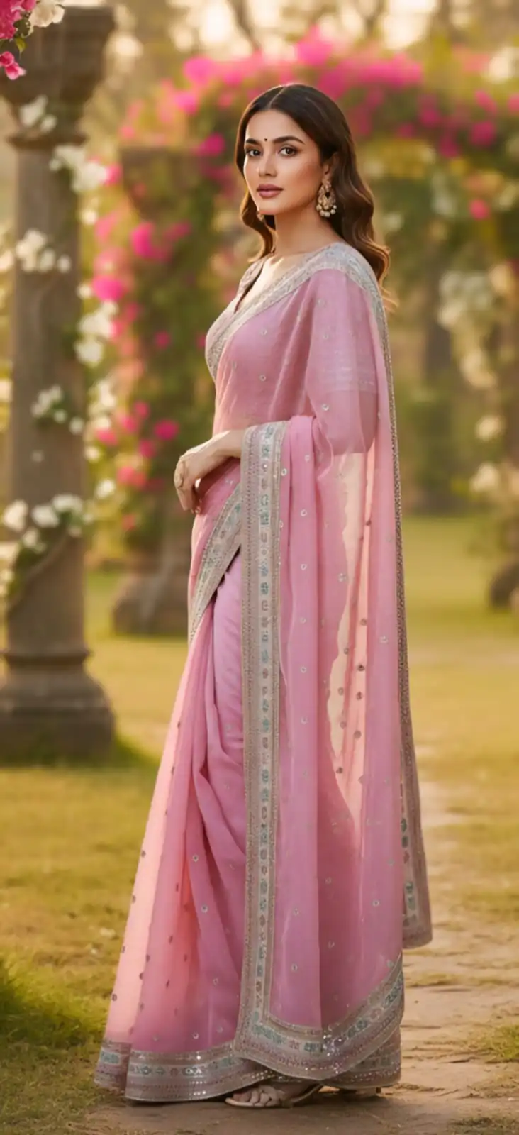 SC 1018 Pink Soft Organza Silk Saree with Lace Work & Embroidery Work. Festive Deal ₹2099. Delivery 4-6 Working Days. Shop now. | Sarees, Bollywood Sarees, Creative Sarees, Designer Sarees, Embroidered Sarees, Ethnic Saree, Modern Digital sarees, Party Wear Sarees