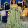 MF 1010 Pista Vichitra Silk Salwar Suit with Zari Work & Embroidery Work. Now at just ₹1769. Delivery 4-6 Working Days. Shop now. | Jump Suits, Salwar suit, Casual Suits, Creative suits, Designer Suits, Palazzo Suits, Party Wear Suits, Patiala Suits, Straight Suits