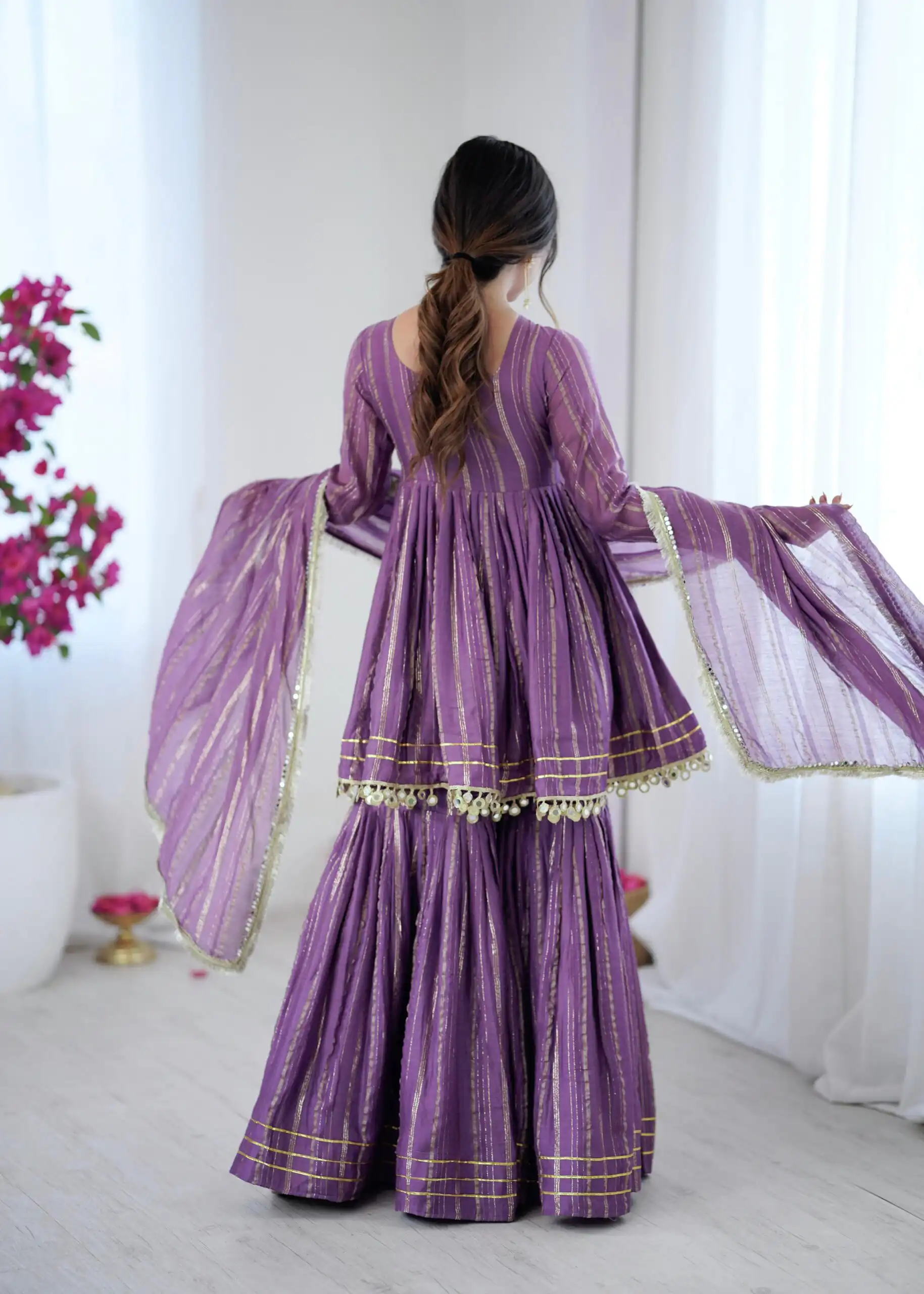 SRK 5300 Purple Mal Chanderi With Lace Work & Mirror Work Salwar Suit . Get it for ₹2099. Delivery 4-6 Working Days. Shop now. | Jump Suits, Tops & Bottoms, Track Suits, Salwar suit, Casual Suits, Creative suits, Designer Suits, Palazzo Suits, Party Wear Suits, Patiala Suits, Straight Suits, Trendy Wear