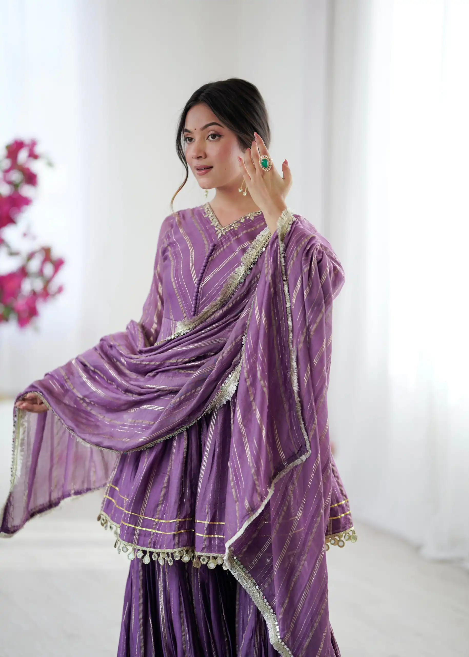 SRK 5300 Purple Mal Chanderi With Lace Work & Mirror Work Salwar Suit . Get it for ₹2099. Delivery 4-6 Working Days. Shop now. | Jump Suits, Tops & Bottoms, Track Suits, Salwar suit, Casual Suits, Creative suits, Designer Suits, Palazzo Suits, Party Wear Suits, Patiala Suits, Straight Suits, Trendy Wear