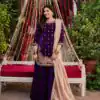 KD 1536 Purple Viscose Velvet Thread Sequence Work Salwar Suit Wedding, Party, Festive, Events, Special Price ₹2399. Delivery 4-6 Working Days. Shop now. | Jump Suits, Tops & Bottoms, Track Suits, Salwar suit, Casual Suits, Creative suits, Designer Suits, Palazzo Suits, Party Wear Suits, Patiala Suits, Straight Suits, Trendy Wear