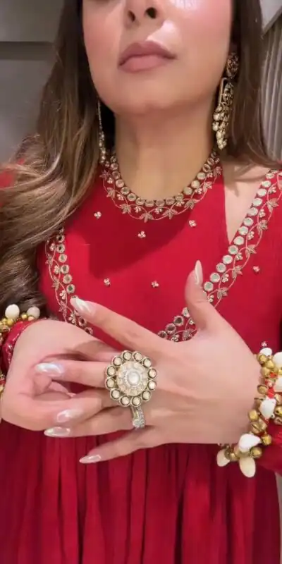 RTC 5982 Red in Color Chinon silk. Lace Work Salwar Suit Online Affordable Price ₹1949. Delivery 4-6 Working Days. Shop now. | Jump Suits, Salwar suit, Casual Suits, Creative suits, Designer Suits, Palazzo Suits, Party Wear Suits, Patiala Suits, Straight Suits