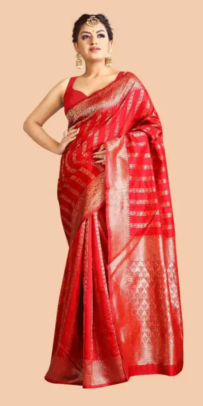 KPR 031 Red Color Soft Lichi Silk Saree with Lace Border & Lace Work. Best Price ₹1349. Delivery 4-6 Working Days. Shop now. | Sarees, Bollywood Sarees, Creative Sarees, Designer Sarees, Embroidered Sarees, Ethnic Saree, Modern Digital sarees, Party Wear Sarees