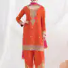 DS GULZAR 2641 Rust in Chinon Embroidery Work & Mirror Work Salwar Suit. Now at just ₹3049. Delivery 4-6 Working Days. Shop now. | Jump Suits, Tops & Bottoms, Track Suits, Salwar suit, Casual Suits, Creative suits, Designer Suits, Palazzo Suits, Party Wear Suits, Patiala Suits, Straight Suits, Trendy Wear