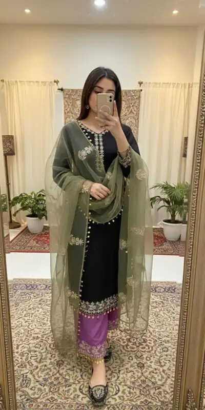 DB 35 Black Color Roman Silk Salwar Suit with Embroidery Work. Available at ₹2049 only. Delivery 4-6 Working Days. Shop now. | Jump Suits, Salwar suit, Casual Suits, Creative suits, Designer Suits, Palazzo Suits, Party Wear Suits, Patiala Suits, Straight Suits