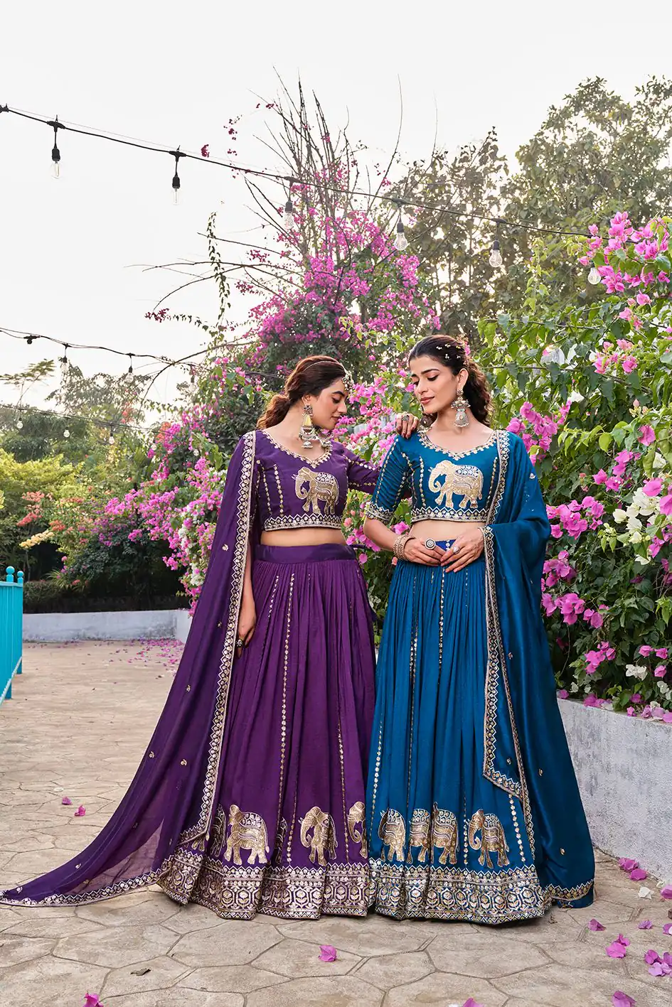 Ram 165 Dark Purple in Color Vichitra Silk Embroidery Work Lehenga Choli . Now at just ₹2599. Delivery 4-6 Working Days. Shop now. | Lehenga, Bollywood Lehenga, Creative Lehenga, Designer Lehenga, Embroidered Lehenga, Party Wear Lehenga