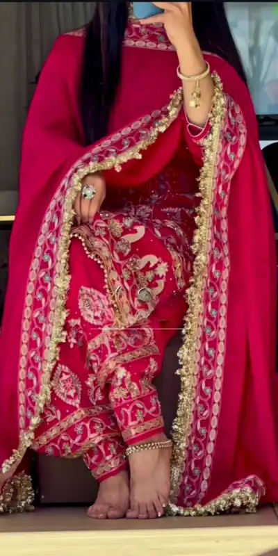 NF 1247 Pink in Color Natural Crepe Embroidery Work Salwar Suit . Affordable Price ₹2599. Delivery 4-6 Working Days. Shop now. | Jump Suits, Salwar suit, Casual Suits, Creative suits, Designer Suits, Palazzo Suits, Party Wear Suits, Patiala Suits, Straight Suits