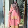 VLM 324 Peach Fendy Silk Salwar Suit Perfect for Wedding, Party, Cultural Events, Sangeet, Housewarming – . Grab it for ₹2449. Delivery 4-6 Working Days | Jump Suits, Salwar suit, Casual Suits, Creative suits, Designer Suits, Palazzo Suits, Party Wear Suits, Patiala Suits, Straight Suits