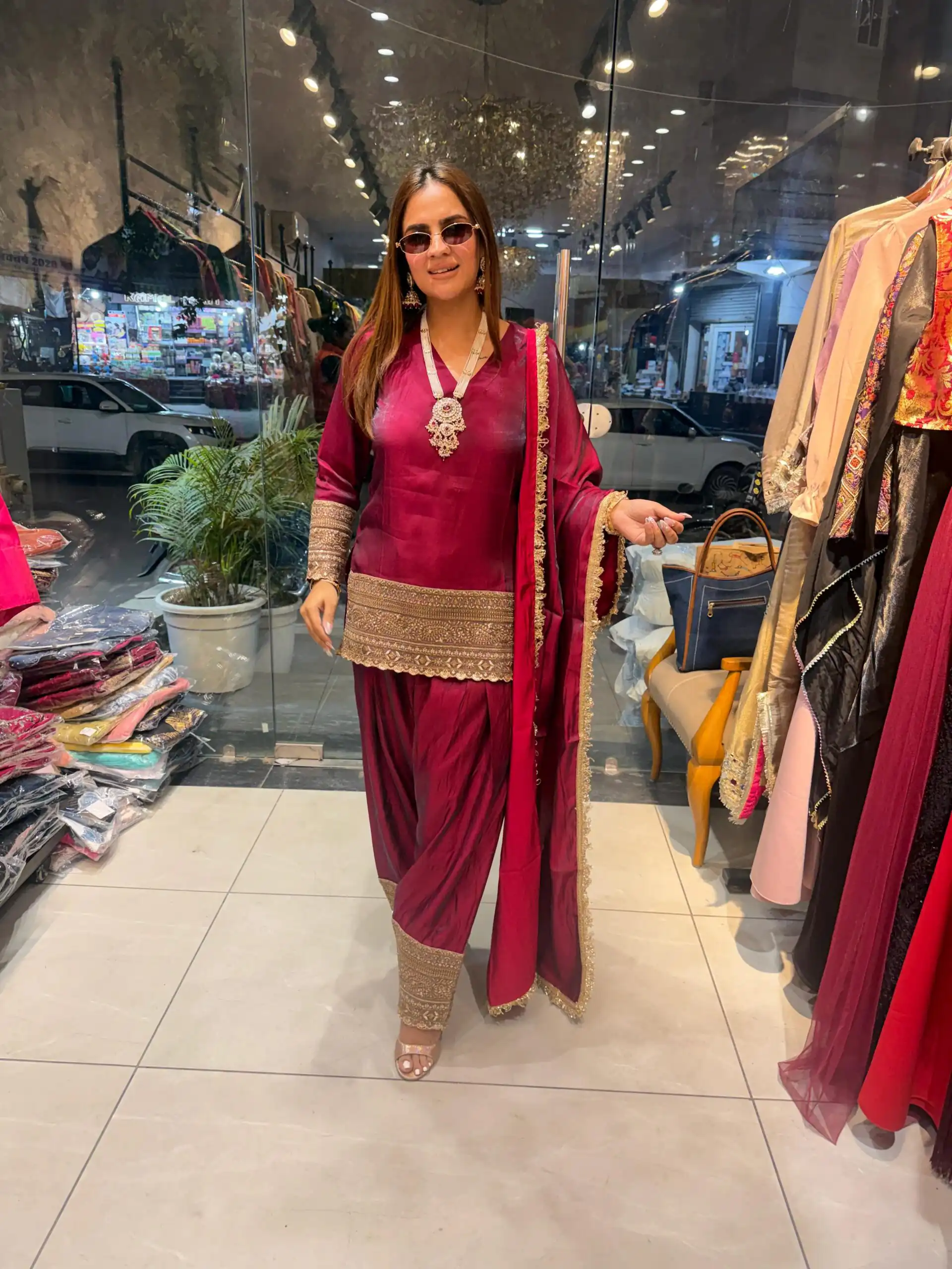 ZSR 3164 Red Fendy Silk Salwar Suitwith Embroidery Work & Lace Work. Now at just ₹2099. Delivery 4-6 Working Days. Shop now. | Jump Suits, Salwar suit, Casual Suits, Creative suits, Designer Suits, Palazzo Suits, Party Wear Suits, Patiala Suits, Straight Suits