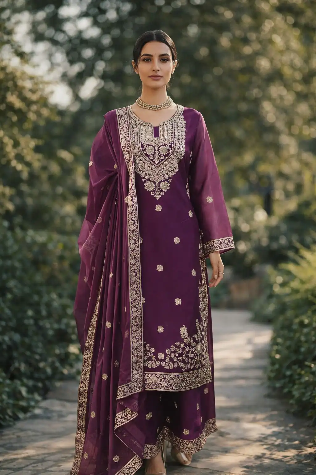 RTC 5981 Wine in Color Zimmy Silk Thread Embroidery Salwar Suit . Exclusive Offer ₹2049. Delivery 4-6 Working Days. Shop now. | Jump Suits, Salwar suit, Casual Suits, Creative suits, Designer Suits, Palazzo Suits, Party Wear Suits, Patiala Suits, Straight Suits