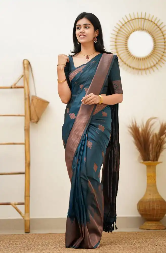 KPR 136 Teal in Soft Lichi Silk Lace Border & Lace Work Saree . Exclusive Offer ₹1299. Delivery 4-6 Working Days. Shop now. | Sarees, Bollywood Sarees, Creative Sarees, Designer Sarees, Embroidered Sarees, Ethnic Saree, Modern Digital sarees, Party Wear Sarees