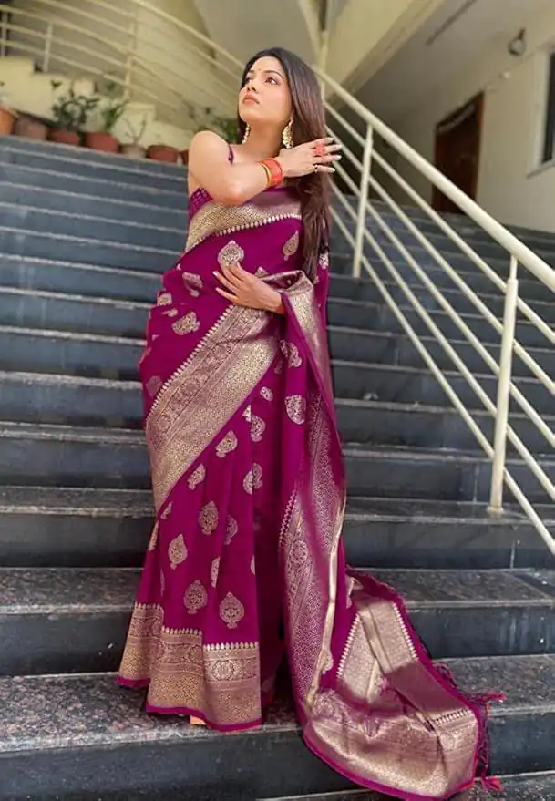 KP 6001 Wine in Soft Lichi Silk Lace Border & Lace Work Saree . Exclusive Offer ₹1399. Delivery 4-6 Working Days. Shop now. | Sarees, Bollywood Sarees, Creative Sarees, Designer Sarees, Embroidered Sarees, Ethnic Saree, Modern Digital sarees, Party Wear Sarees