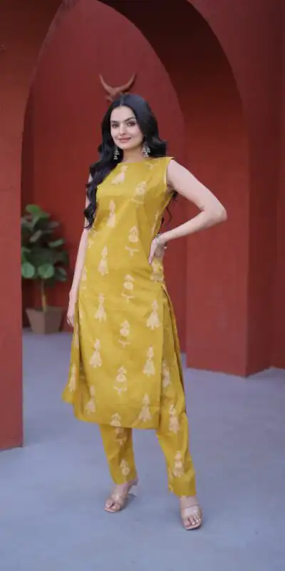 Mustard Cotton Kurti KA 1251 Rust with Designer Work. Wedding, Party, Festive, Events, Special Price ₹1519. Delivery 4-6 Working Days. Shop now. | Kurti, Bollywood Kurti, Creative Kurtis, Designer Kurti, Party Wear Kurti, Selfie Kurti