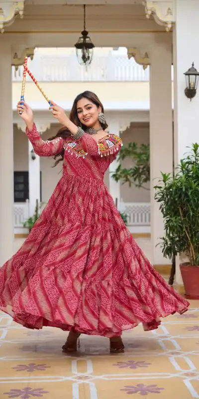 Ram 109 Red Color Faux Georgette Gown with Mirror Work. Wedding, Party, Festive, Events Get it for ₹1999. Delivery 4-6 Working Days.Online Shop now. | Gowns, Bollywood Gowns, Creative Gowns, Designer Gowns, Embroidered Gowns, Party Wear Gowns