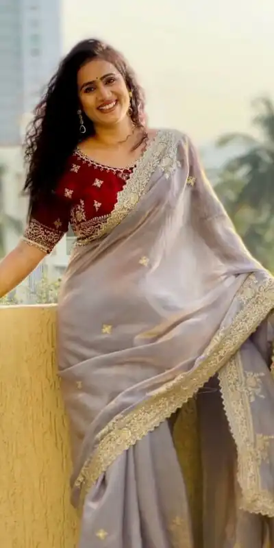 JR 666 Lavender Fendy Satin Saree Perfect for Wedding, Party, Durga Puja, Raksha Bandhan, Sangeet – . Festive Deal ₹1949. Delivery 4-6 Working Days. | Sarees, Bollywood Sarees, Creative Sarees, Designer Sarees, Embroidered Sarees, Ethnic Saree, Modern Digital sarees, Party Wear Sarees