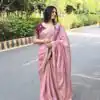 JR 666 Pink Fendy Satin Saree Perfect for Wedding, Party, Durga Puja, Raksha Bandhan, Sangeet – . Festive Deal ₹1949. Delivery 4-6 Working Days. | Sarees, Bollywood Sarees, Creative Sarees, Designer Sarees, Embroidered Sarees, Ethnic Saree, Modern Digital sarees, Party Wear Sarees