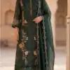 FC 1220 Green Crunchy Salwar Suit with Embroidery Work. Wedding, Party, Festive, Events Grab it for ₹2149. Delivery 4-6 Working Days. Shop now. | Jump Suits, Salwar suit, Casual Suits, Creative suits, Designer Suits, Palazzo Suits, Party Wear Suits, Patiala Suits, Straight Suits